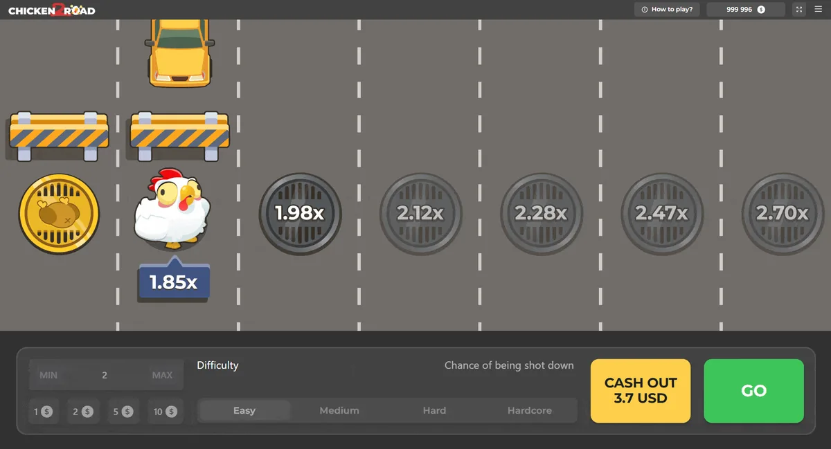 Chicken Road 2: ещё один экран игры.