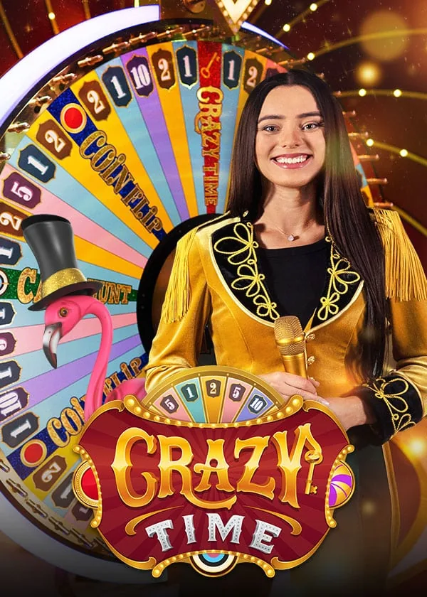Crazy Time: ещё один экран игры.