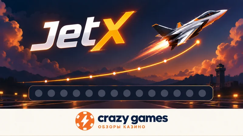 JetX: ещё один экран игры.