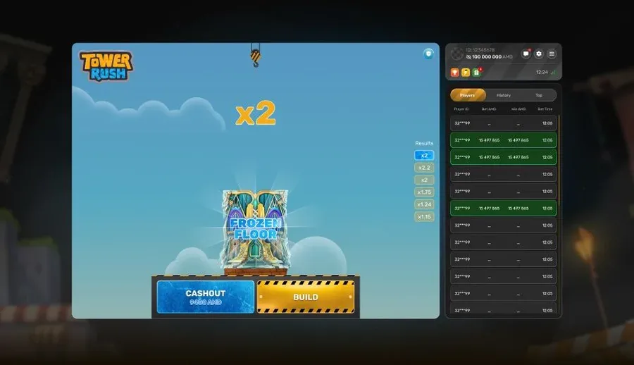 Tower Rush: ещё один экран игры.