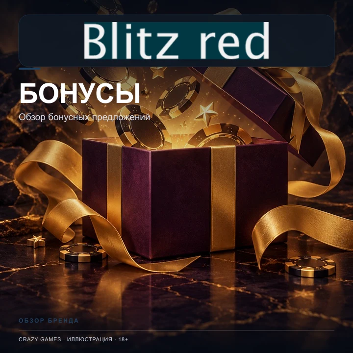 Приветственное предложение Blitz Red. Перед активацией проверьте вейджер и максимальную ставку.