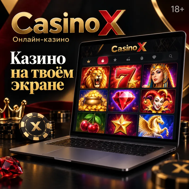 Casino X на телефоне: работает в браузере, приложение не обязательно.