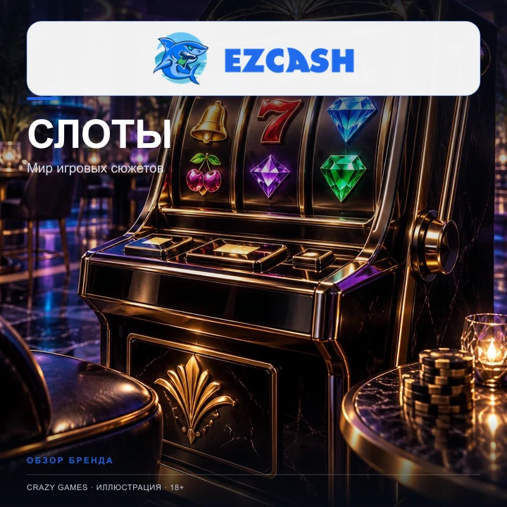 Слоты в EZCASH: RTP каждого автомата виден в меню игры.