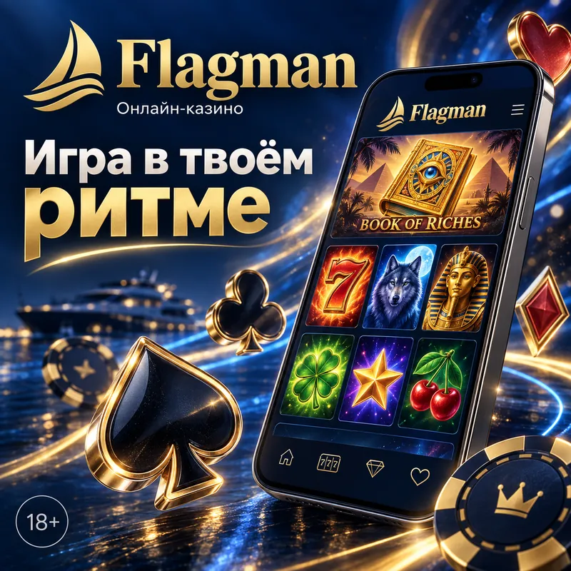 Промо-баннер Flagman. Иллюстрация, не снимок сайта.