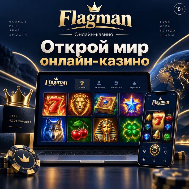 Промо-баннер Flagman. Иллюстрация, не снимок сайта.