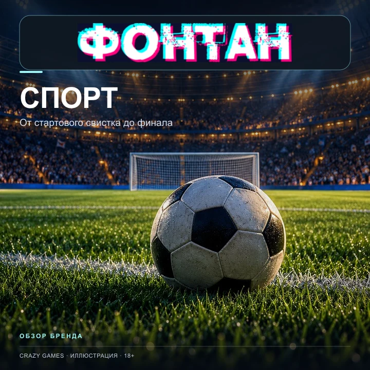 Fontan принимает и ставки на спорт; бонусы казино и спорта обычно разные.