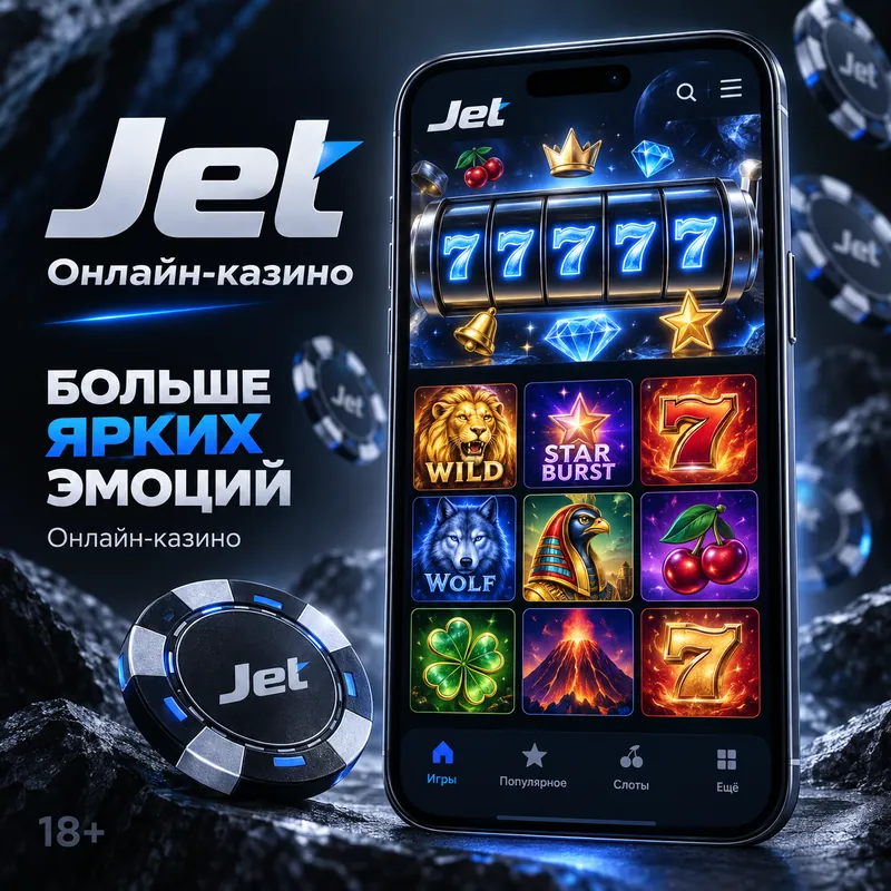 Промо-баннер Jet. Иллюстрация, не снимок сайта.