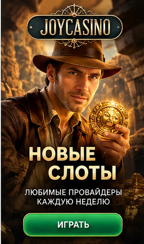 Слоты в Joycasino: RTP каждого автомата виден в меню игры.