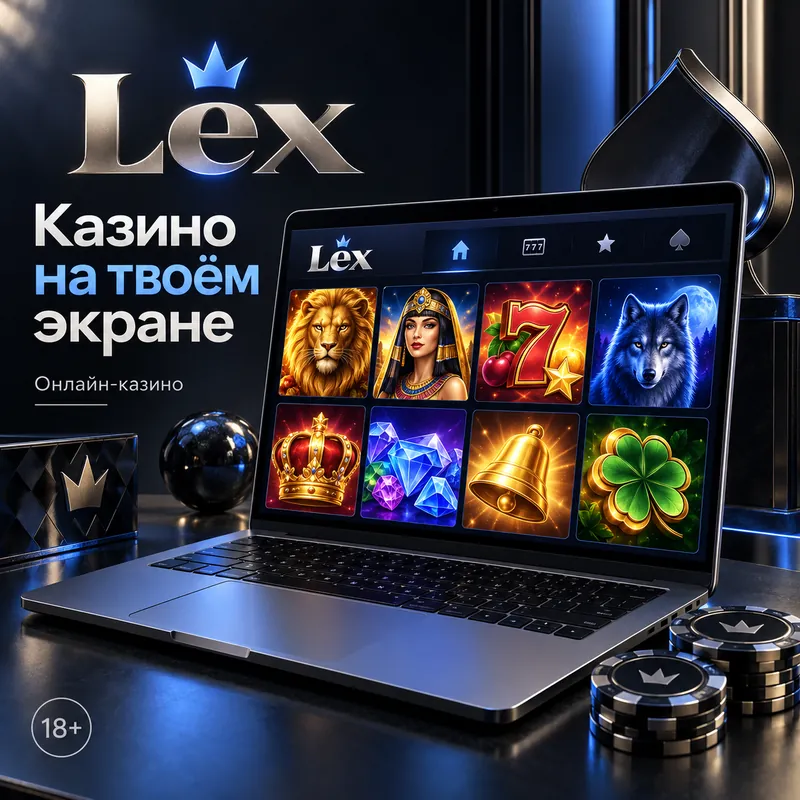 Промо-баннер Lex. Иллюстрация, не снимок сайта.
