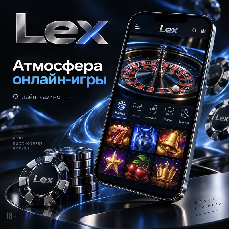 Промо-баннер Lex. Иллюстрация, не снимок сайта.