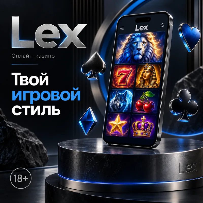 Промо-баннер Lex. Иллюстрация, не снимок сайта.