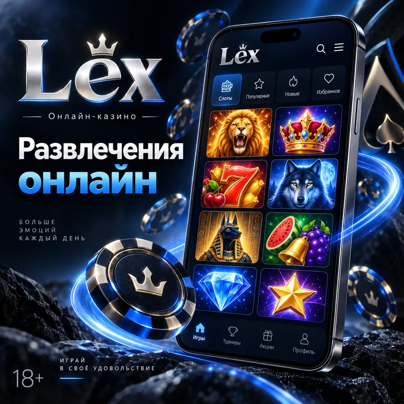 Промо-баннер Lex. Иллюстрация, не снимок сайта.