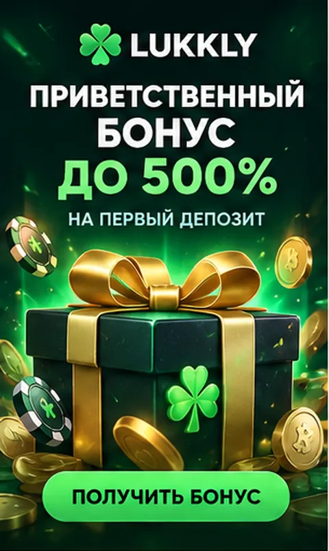 Приветственное предложение Lukkly. Перед активацией проверьте вейджер и максимальную ставку.