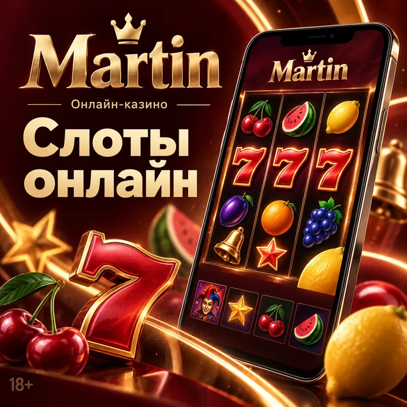 Слоты в Martin: RTP каждого автомата виден в меню игры.