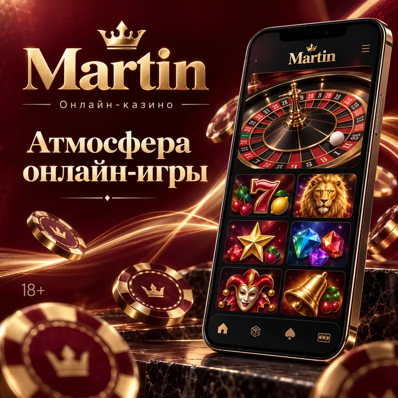 Промо-баннер Martin. Иллюстрация, не снимок сайта.