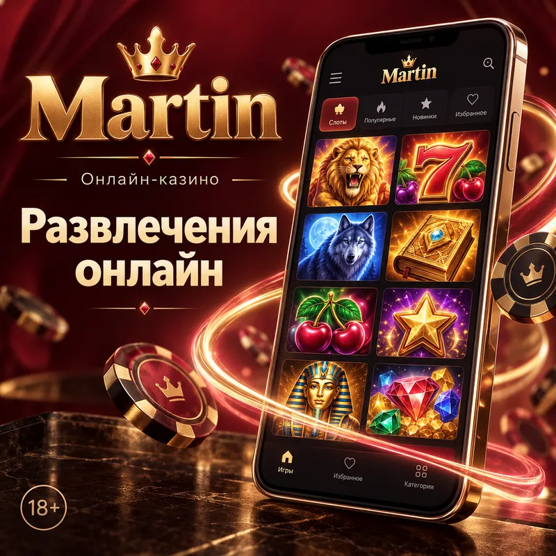 Промо-баннер Martin. Иллюстрация, не снимок сайта.