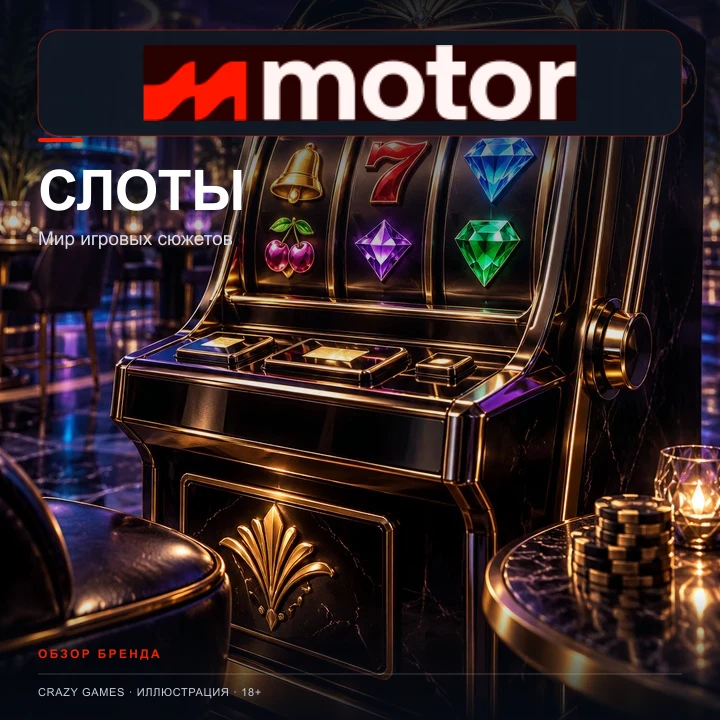 Слоты в Motor Casino: RTP каждого автомата виден в меню игры.
