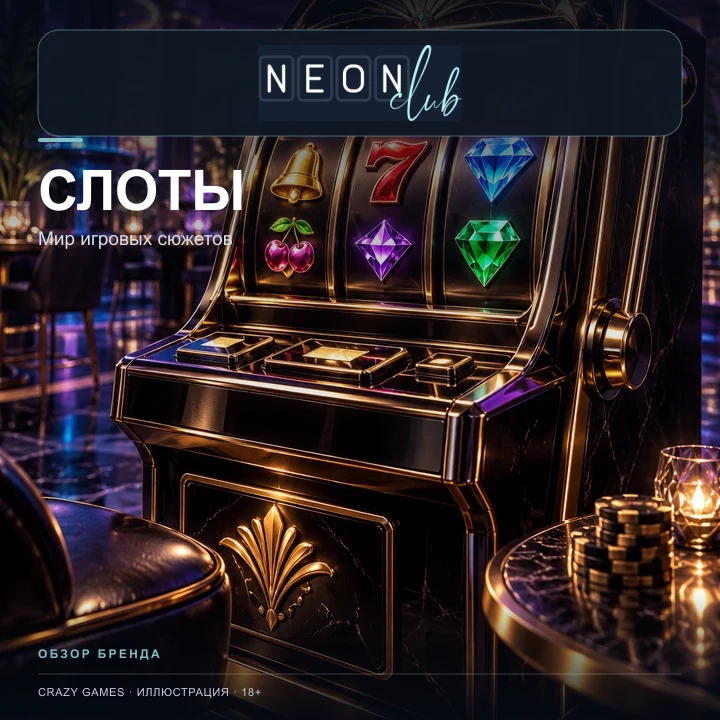 Слоты в NeonClub: RTP каждого автомата виден в меню игры.