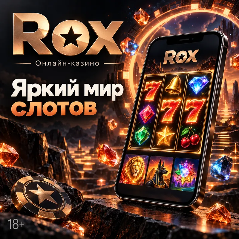 Слоты в Rox: RTP каждого автомата виден в меню игры.