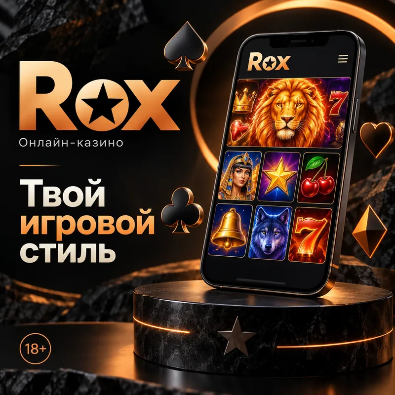 Промо-баннер Rox. Иллюстрация, не снимок сайта.