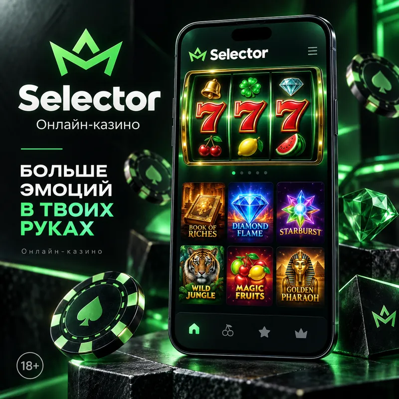 Selector на телефоне: работает в браузере, приложение не обязательно.